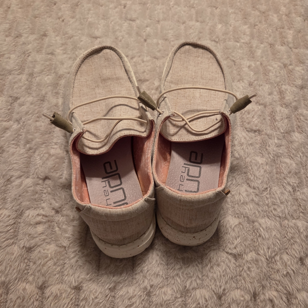 Hey Dude Beige Casual Shoes